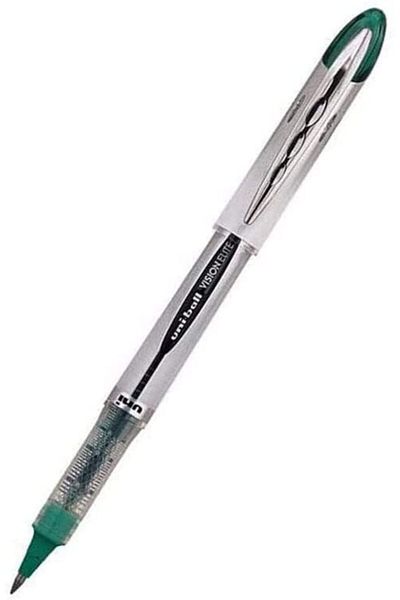 UNİ-BALL Green Vision Elite Ball Rollerball Pen - 0.8mm, Set of 12 Mf1009