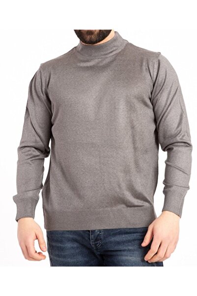 NACAR STORE Men's Fine Wool Half Turtle Knitwear Sweater