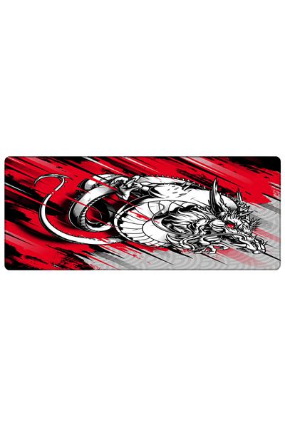 PORGE 90x40 XXL Dragon Gaming Mouse Pad - Large Gaming Mousepad