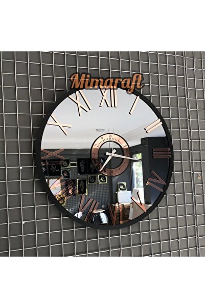 Mimaraft Özel Seri Aynalı Duvar Saati - 70 Cm