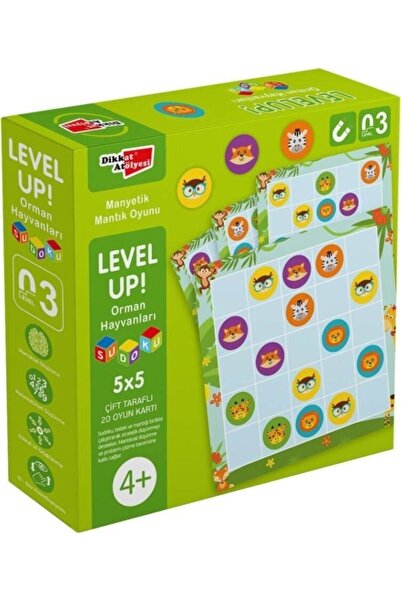 Dikkat Atölyesi Yayınları Dikkat Atolyesi Yayınları Levelup! 3 - Orman Hayvan...