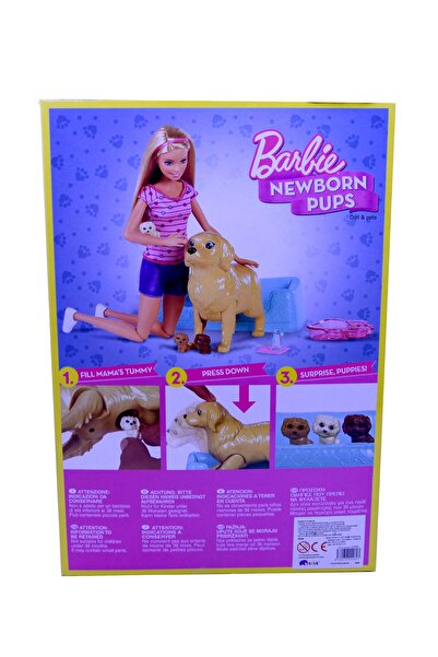 Barbie Bebek ve Doğum Yapan Köpeği Doğuran Köpek  Hediye Cüzdan