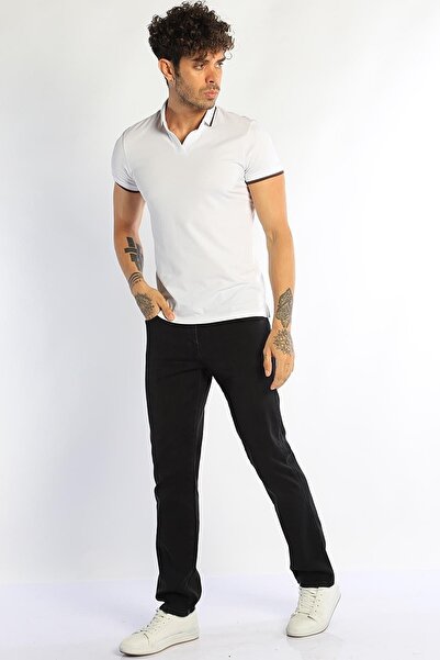 Twister Jeans Vegas 132-236 Erkek Rahat Kalıp Düz Paça Siyah Kot Pantolon
