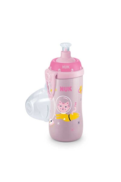 Nuk Pink Water Bottle - Junior Cup 300ml