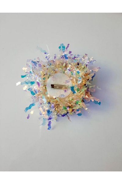 canan dizayn Αξεσουάρ λουλουδιών με κουμπιά Janjan 8x8 cm (1 τεμάχιο)