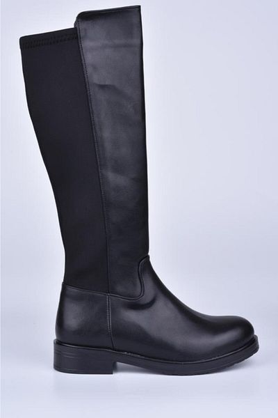 MARY JANE Z910 Black Skin Women's Boots