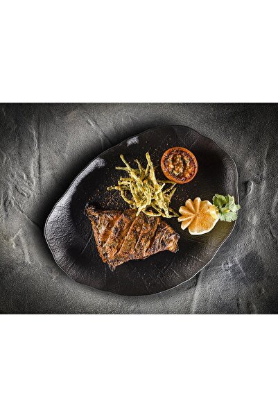 Bonna Porselen Shade Oval Tabak 33 Cm