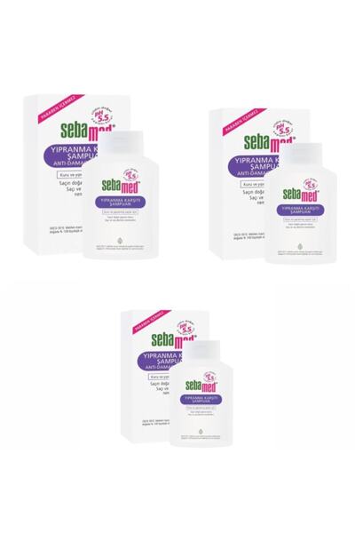 Sebamed Anti-Fatigue Repair Shampoo 200 Mlx3 Pieces
