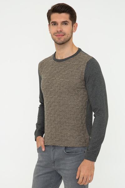 Pierre Cardin Grı Melanj Erkek Kazak G021SZ0TK.000.1295848