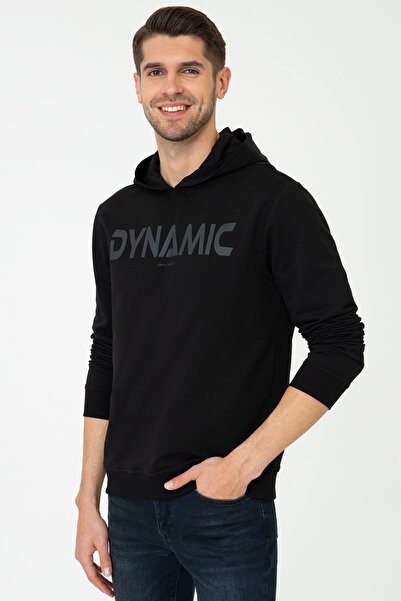 Pierre Cardin Μαύρο ανδρικό φούτερ G021SZ082.000.1385164