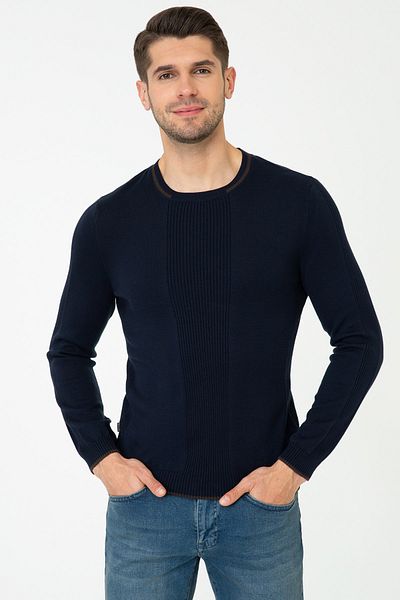 Pierre Cardin Ανδρικό πουλόβερ Navy Blue G021SZ0TK.000.1277500