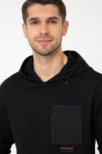 Pierre Cardin Черен мъжки суитшърт G021SZ082.000.1288103