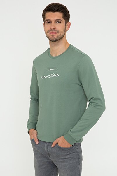 Pierre Cardin Ανδρικό πράσινο φούτερ - G021SZ082.000.1394592