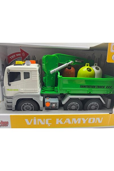afreyz oyuncak Çöp Kamyonu Sesli Işıklı Geri Dönüşüm,vinç Kamyonu Yeni Model ...