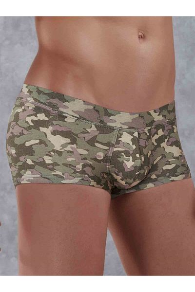 Doreanse Geantă pentru bărbați cu imprimeu modal Mini Boxer pentru glezne 1745 Camuflaj