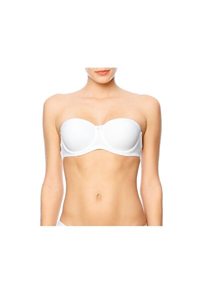 Nurteks Ženski grudnjak sa prozirnim naramenicama i podstavom u boji krem