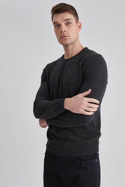 Manipur Crew Neck Men's Cashmere Sweater