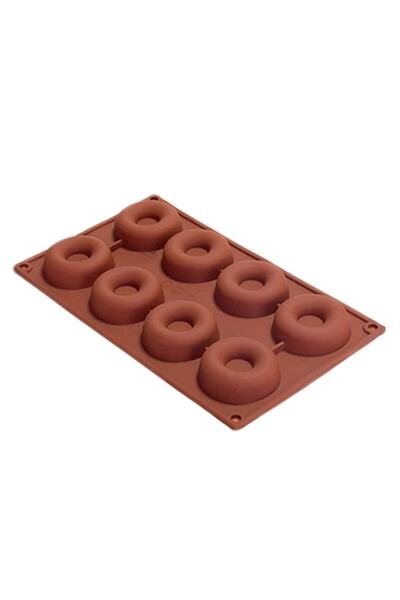 TT Tahtakale Toptancıları Silikon Kalıp Donut Kek Kurabiye Ve Çikolat Kalıbı BT-091