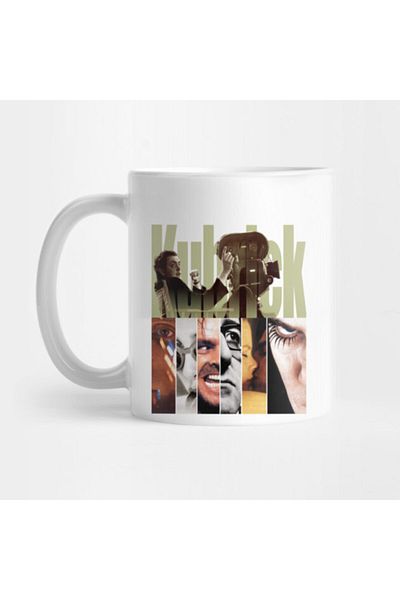 Pixxa Stanley Kubrick Collage Portrait Mug