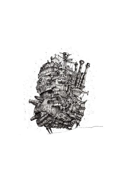 Pixxa كوب Miyazaki Howl's Moving Castle