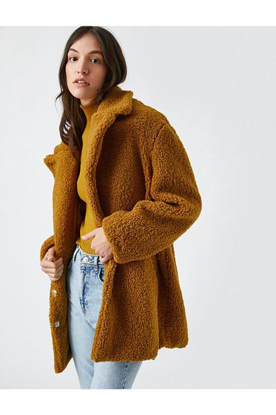 Koton Plush Coat