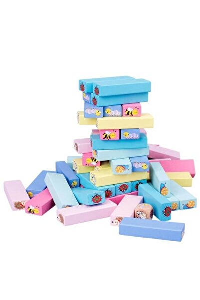 Kızılkaya Oyuncak Renkli-resimli Jenga