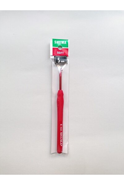 shuma مقبض سيليكون كروشيه سلسلة حمراء 5 مم