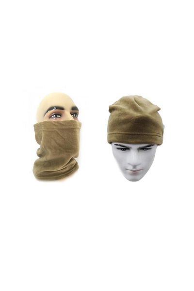 Streak Multi-Purpose Winter Men's and Women's Fleece Neck Collar Beanie Hat