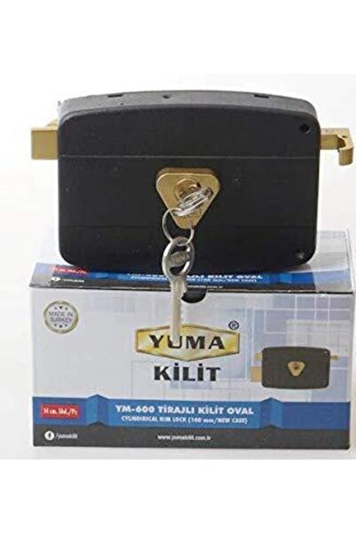 İstanbul E-Hırdavat Yuma Trajlı 14 см овална ключалка Ym-600