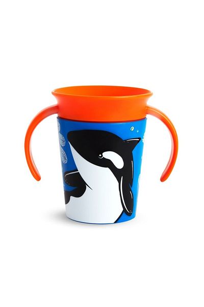 Munchkin Miracle Whale Figured Unisex Baby Exercise Cup 177 ml