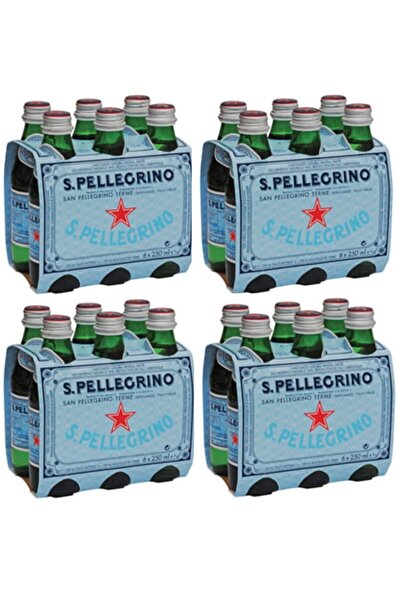 San Pellegrino Doğal Mineralli Su 6x250 Cl 4'lü