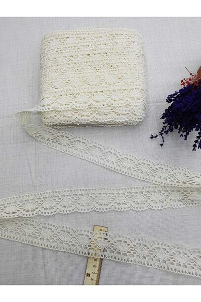 Esteks Dantel ve Tekstil Aksesuarları Cotton Kopanaki Lace 5 Meters