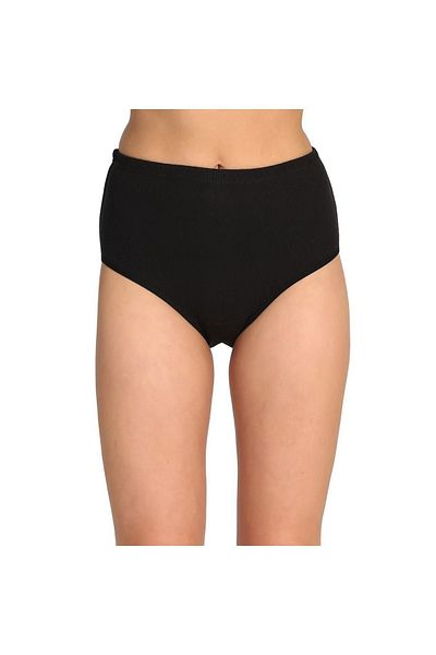 MODY 3 Pieces High Waist Cotton Ribbed Panties