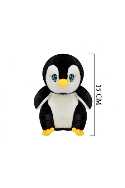 SELAY TOYS Peluş Panda Oyuncak Ve Peluş Penguen Oyuncak 15 Cm Yılbaşı Hediyesi Ve Yılbaşı Ürünleri