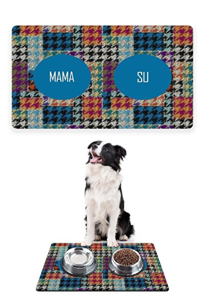 Patipeti 50x35cm Canvas Dog Food Training Mat - Food Mat