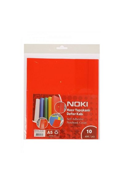 Noki Ready-made Notebook Container A5 Frosted Red 10 Pieces