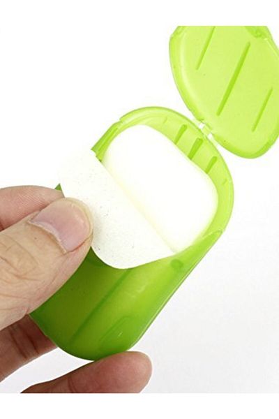 Roselicious Paper Soap Green 2pcs