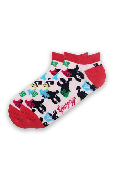 Altınay 2 Pairs Patterned Unisex Booties Socks 24pat
