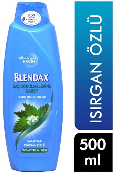 Blendax 500 ml Nettle Shampoo - Brand 8690572798157
