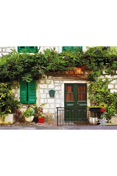 Nova Puzzle Nova 1500 Piece Mini Puzzle in Greenery /