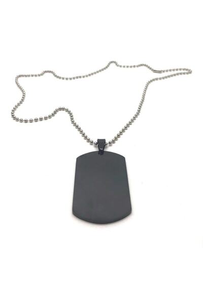 dgn shop Askeri Künye Mat Siyah