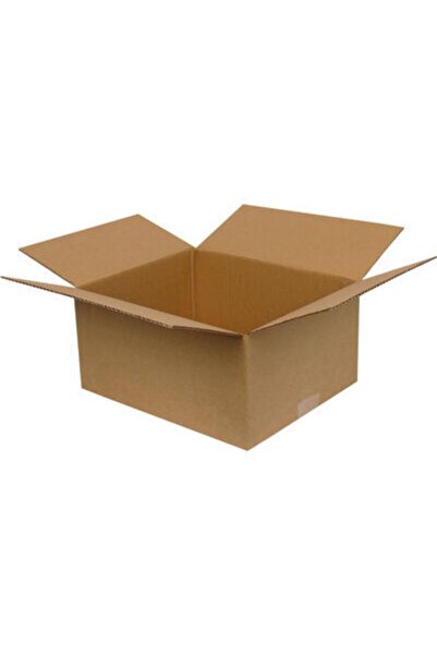 Kolicim 35x25x15cm Koli - Tek Oluklu - 4,4 Desi Koli - Kraft - [10 Adet]