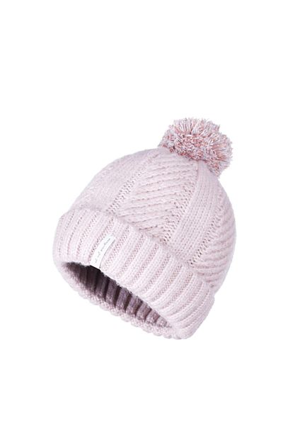 Fonem Unisex Pompom Simurg Beanie Fo 2649 Pink