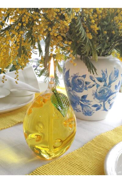 QUEM Cam Kandil 2'li Balon Serisi Mumluk