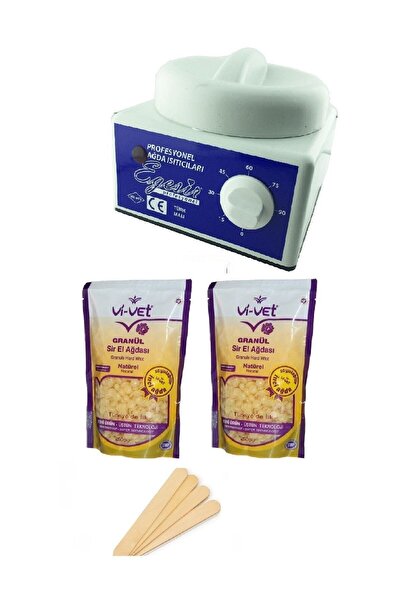 Epilady Ege Sir Ağda Makinesi + 2 Adet Naturel Soyulabilen Boncuk Ağda + Spat...