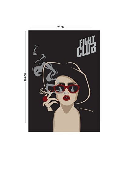 Vagonik Fight Club Marla Singer Wall Cover Carpet 140 X 100 Cm-70x100 Cm
