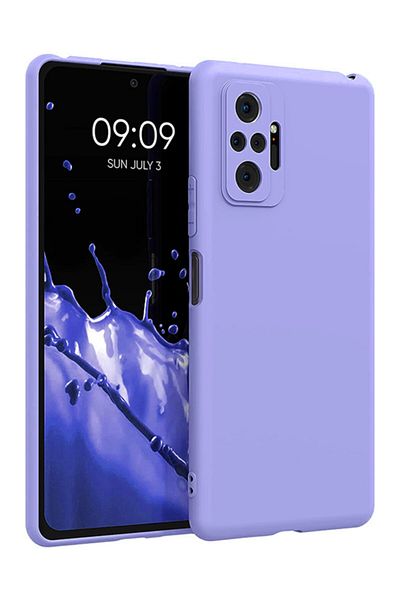 Molly Xiaomi Redmi Note 10 Pro Compatible Lilac Guardian Matte Silicone Case