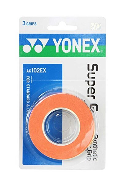 YONEX Ac102 3 Super Grab 3lü Turuncu Overgrip