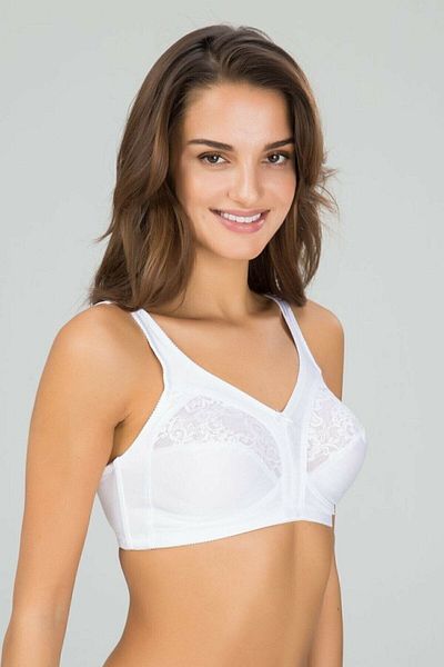 Kom Γυναικείο σουτιέν Barbara Gathering χωρίς Underwire Minimizer - 001001