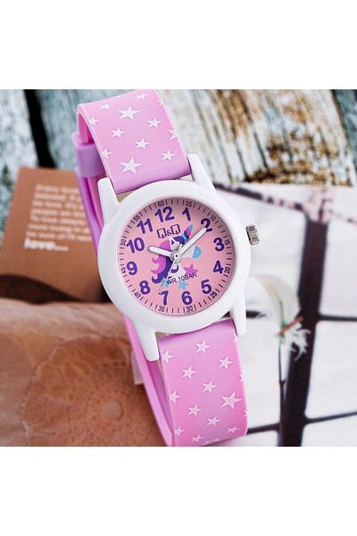 Q&Q Vr99j0113y Unicorn Girl's Wristwatch